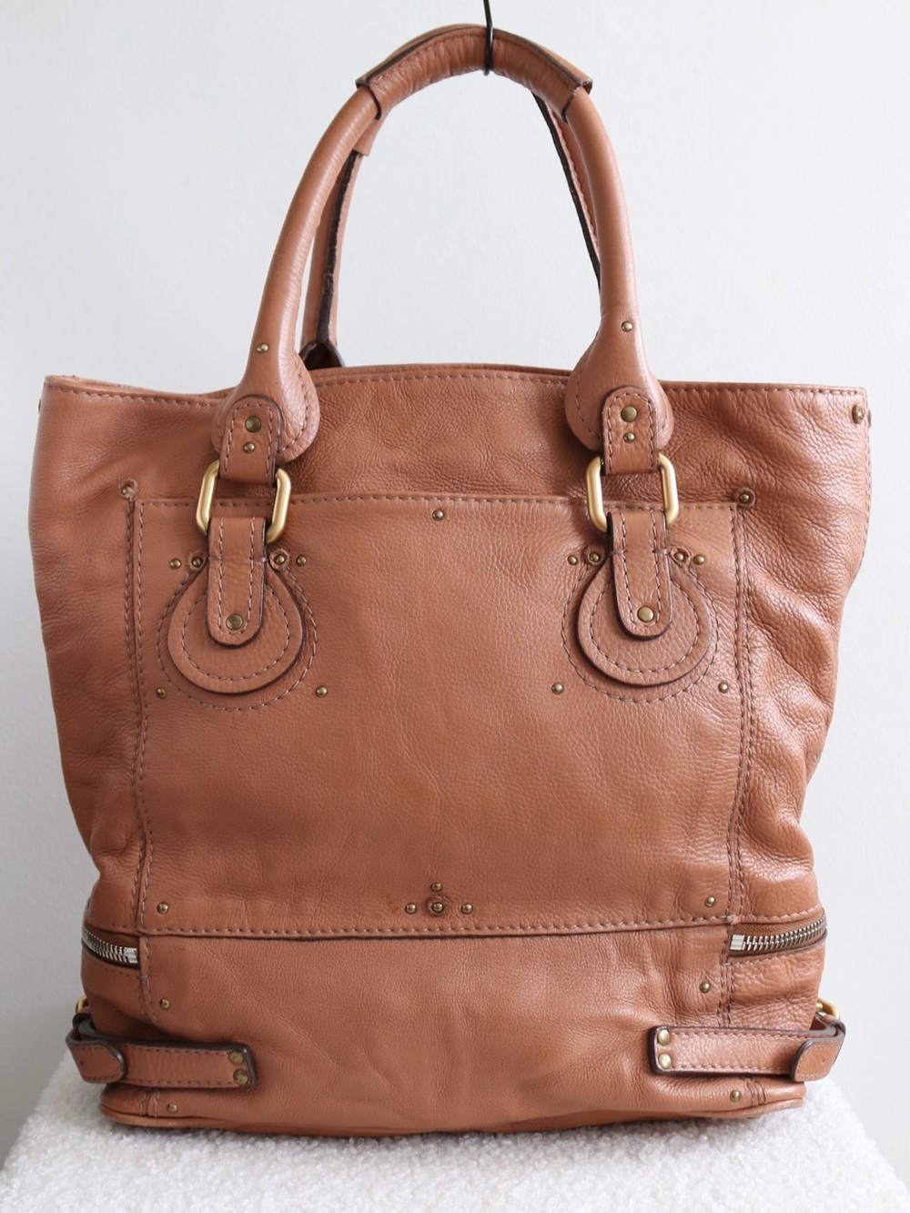 Chloe Paddington Tote Bag Light Brown Leather - Picture 2 of 15